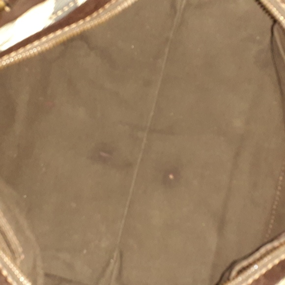 BURBERRY LEATHER NOVA SATCHEL EUC VINTAGE - Picture 6 of 15